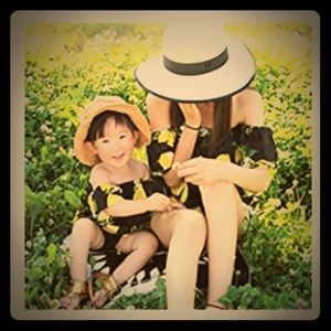 ❌SOLD❌Mommy & Toddler summer outfit set NWT